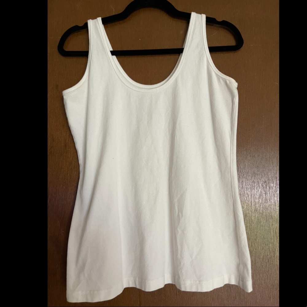 Cream Tank Top